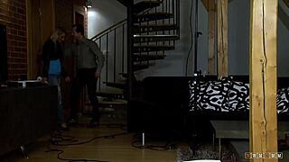 Petite blonde, you licked off his cum after that amazing sex, didn't you?