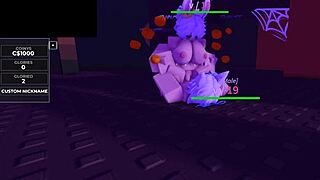 Spooky Bunny Gets Intense Breeding Action In Halloween Costume