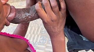 Getting Rammed Outdoors By Black Bull's Thick Rod!