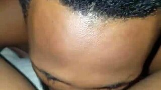 Brown girl gets her tight pussy devoured with raw hunger.