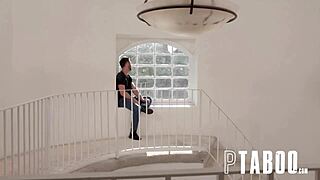 Gal Ritchie gives her neighbor Charlie an anal surprise