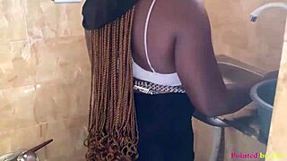 Eating Her Pussy Before Cooking