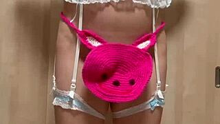 Junior Underwear Teasing Anal and Nipples