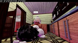 wife cooks dinner so i pound her big ass hard