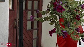 Flexible Blonde Babe Ass Fucked Hard