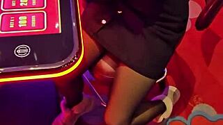 A Young Poetess Reads Poetry in Sexy Dress