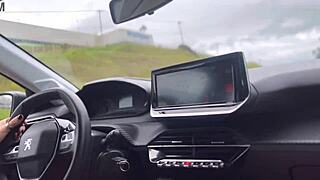 Uber woman takes client on trip from Rio to Sao Paulo, payment involves sex.