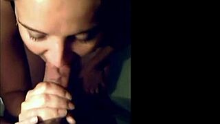 submissive teen sucks monster cock pov