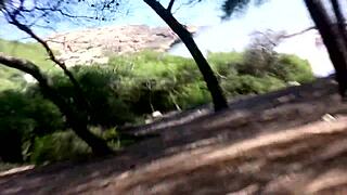 Shana Spirit In A Hardcore Amateur Scene Outdoors.