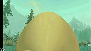 vore animation in cartoon style