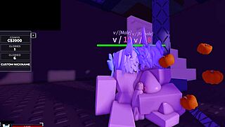 Spooky Bunny Gets Intense Breeding Action In Halloween Costume