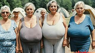 Beautiful women with big melons and hooters