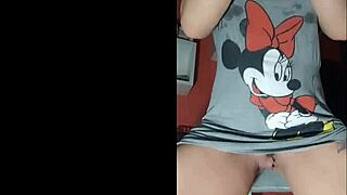 Close up and personal with a tattooed twerker as she fingered her pussy to the beat