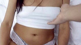 Latina teen mariana craves public sex after gifts, shows ass outdoors