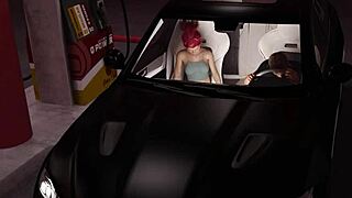 Let's play Outrun part 3 with redhead group