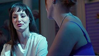 Breadcrumbs episode three: Siri Dahl and Lexi Luna scissor and kiss