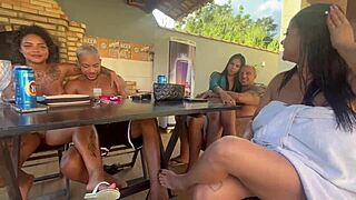 damn, influencers swapping partners at pool got leaked