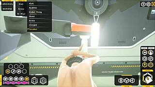 let's play a sex game with anal fingering and cumshot