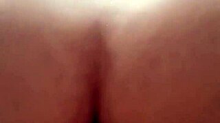 skinny teen with big ass plays with old man's cock