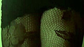 Shemale In Black Dress Gets Fucked