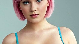 exhibitionist virtual girlfriend mia pink a i generated