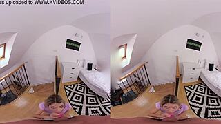 voyeur to lover in czech vr 331.