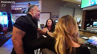 Date night turned into freaky threesome