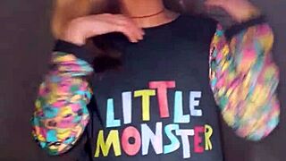 Bonneyuwu - 15 08 Pijama Masturbacion Dildo y Peluche