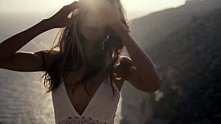 Valentina ginagerson beauty power with blonde teen in music solo