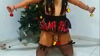 Is that wife bound as a christmas slave for humiliation?