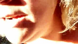 Car Handjob Ends with Explosive Cumshot Action