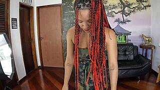 Kayla Kleevage Shows Off Monster Tits in Solo Outdoor Play