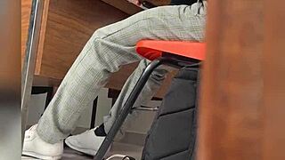 latina teacher bangs student in classroom public video