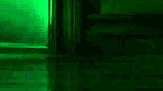 Stepsister sneaks, caught in sisters room, risky move