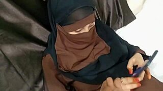 hot turkish muslim didi fucks her stepbrother on bed lifting hijab