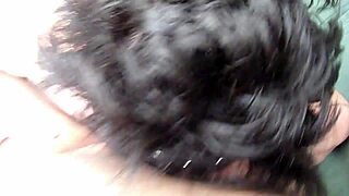 Sac a foutre la chienne marie gets blowjob and facial