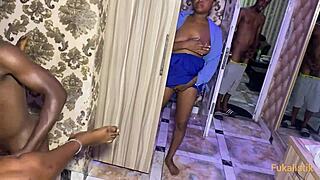 fucking my stepmom and stepsister on a new year