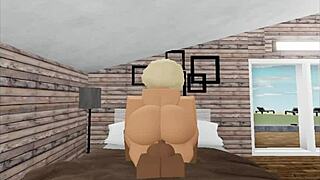 Chubby bbw can't get enough of big black cock in roblox r34.