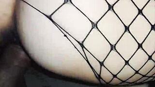 Graceful POV Sex with Cute Wife in Beautiful Erotic Lingerie and Anal Play.