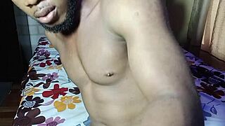 why did the curvy ebony with big ass moan during quickie fucking by muscular brison?