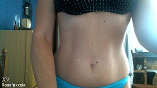 I play with anal toys in panties