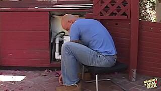 Huge Tits Blonde Craves Intense Anal Action