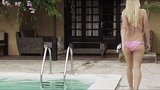 Hey, eurobabe kiara lord getting fucked doggy style!