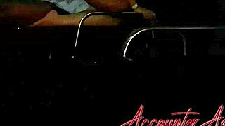 hey, check out this wild anal ride under the night sky