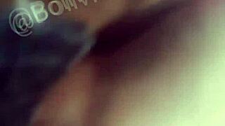 The bald chick got fucked in the car and taken to a motel by the guy