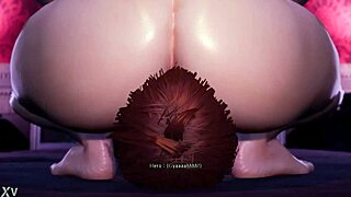 alice fart under the witch with face sitting and cumshot