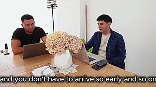 Horny Milf Bangs Two College Students in Wild Threesome