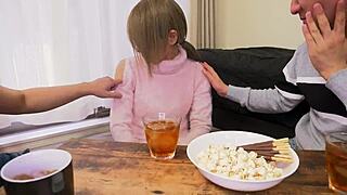 Drunk mature Asuka indulges in intense Japanese action