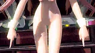 Megurine Luka in alien costume, captivating full nudity