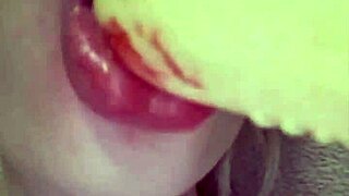 This sweet pussy in lingerie looks amazing with those toys